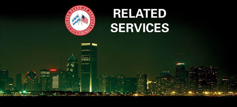 Chicago board up services, Chicago board up, board up service Chicago, express board up IL, emergency board up IL