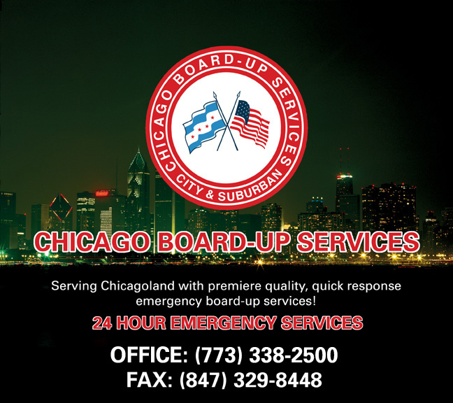 Chicago board up services, Chicago board up, board up service Chicago, express board up IL, emergency board up IL